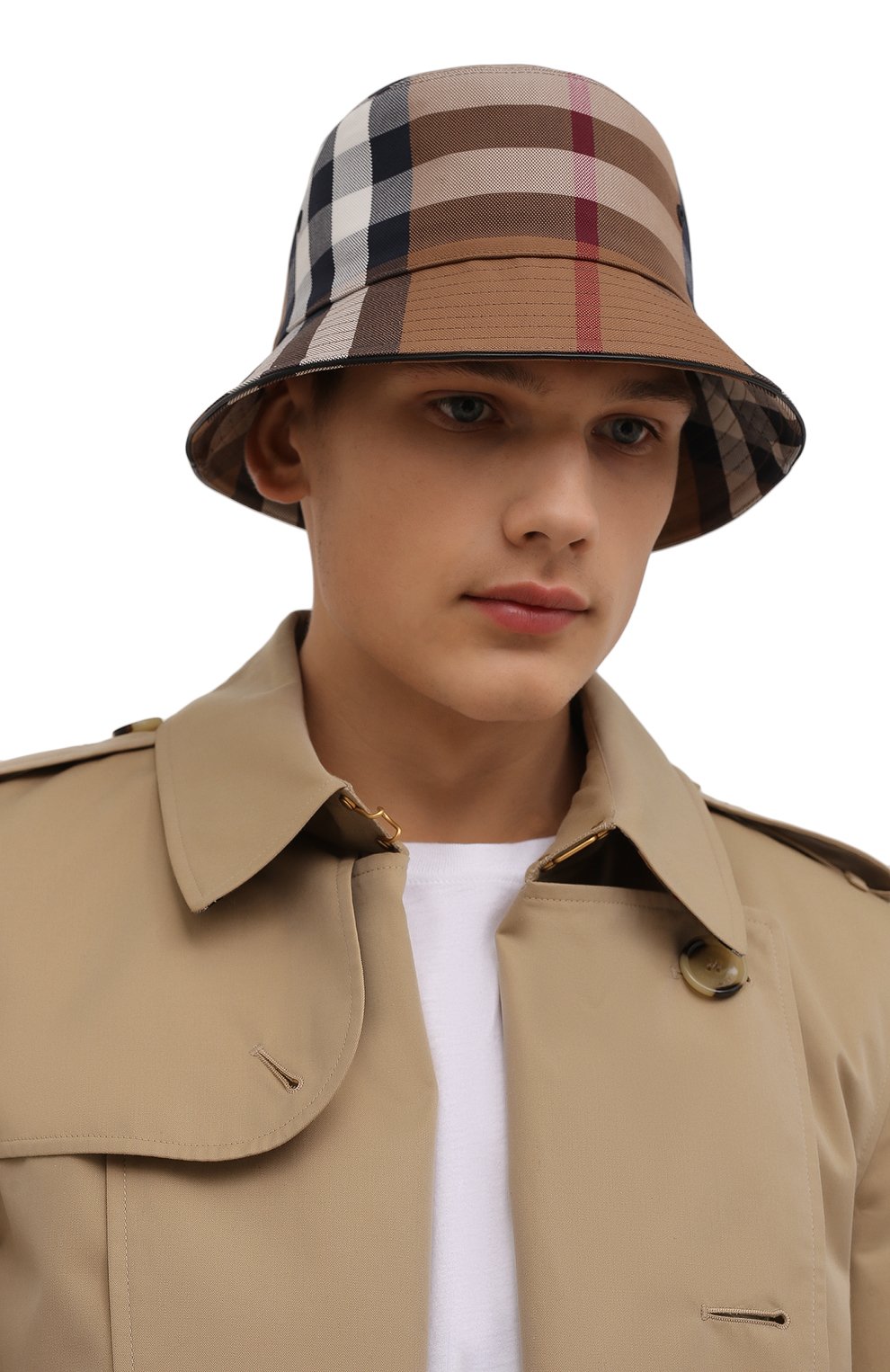 Хлопковая панама BURBERRY, арт. 8041616, фото 2