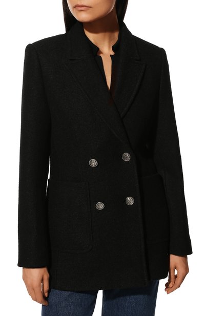 Шерстяной жакет SEVEN LAB, арт. JV black, фото 3