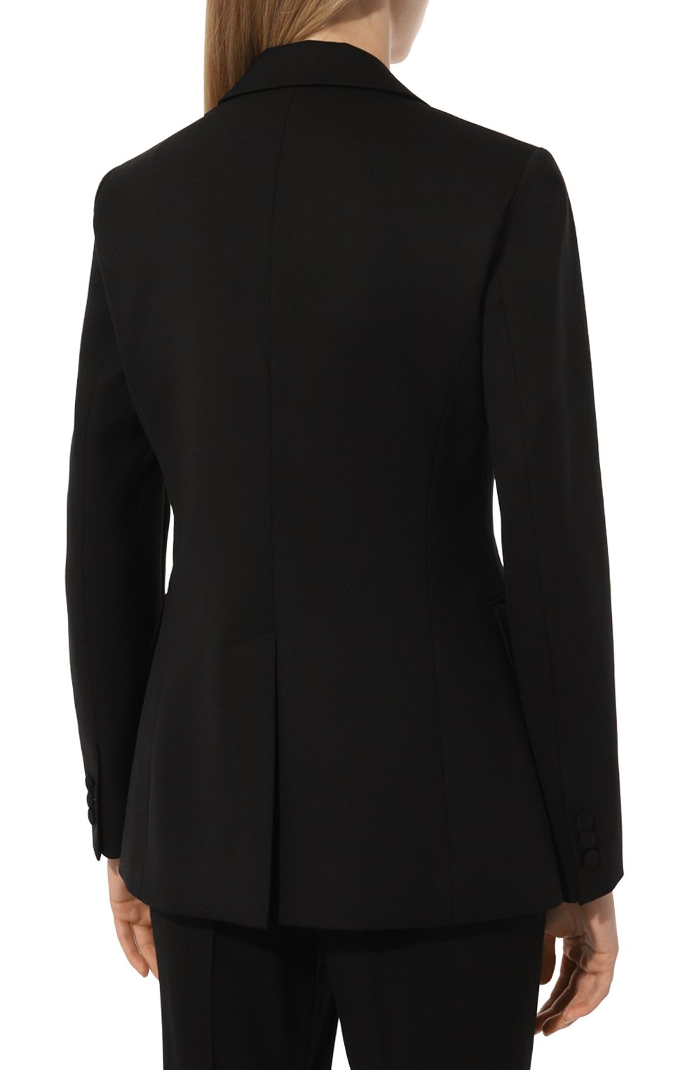 Шерстяной жакет P.A.R.O.S.H. черного цвета по цене 83950 руб., арт. D420067, фото 4 Шерстяной жакет P.A.R.O.S.H., арт. D420067, фото 4