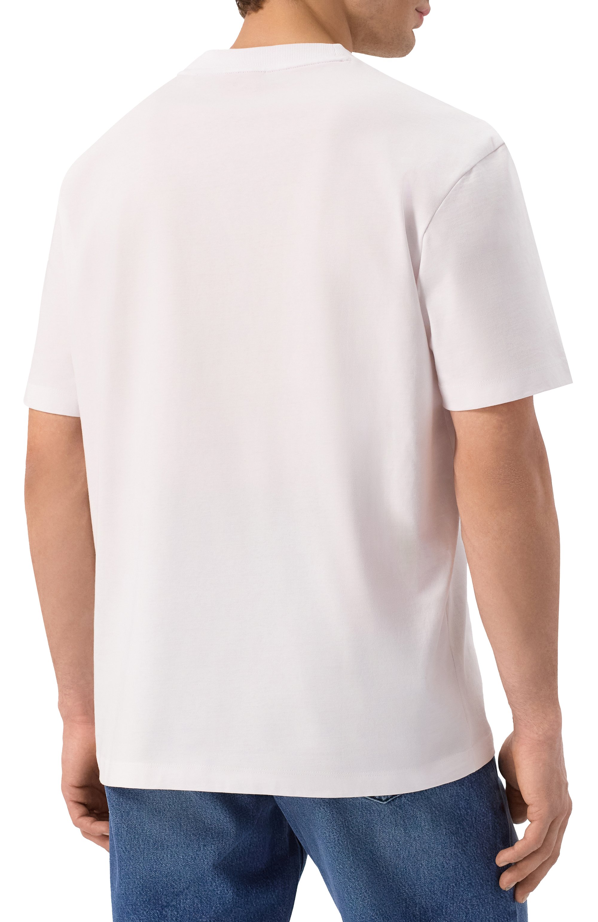 Хлопковая футболка HUGO, арт. 50538254, фото 4