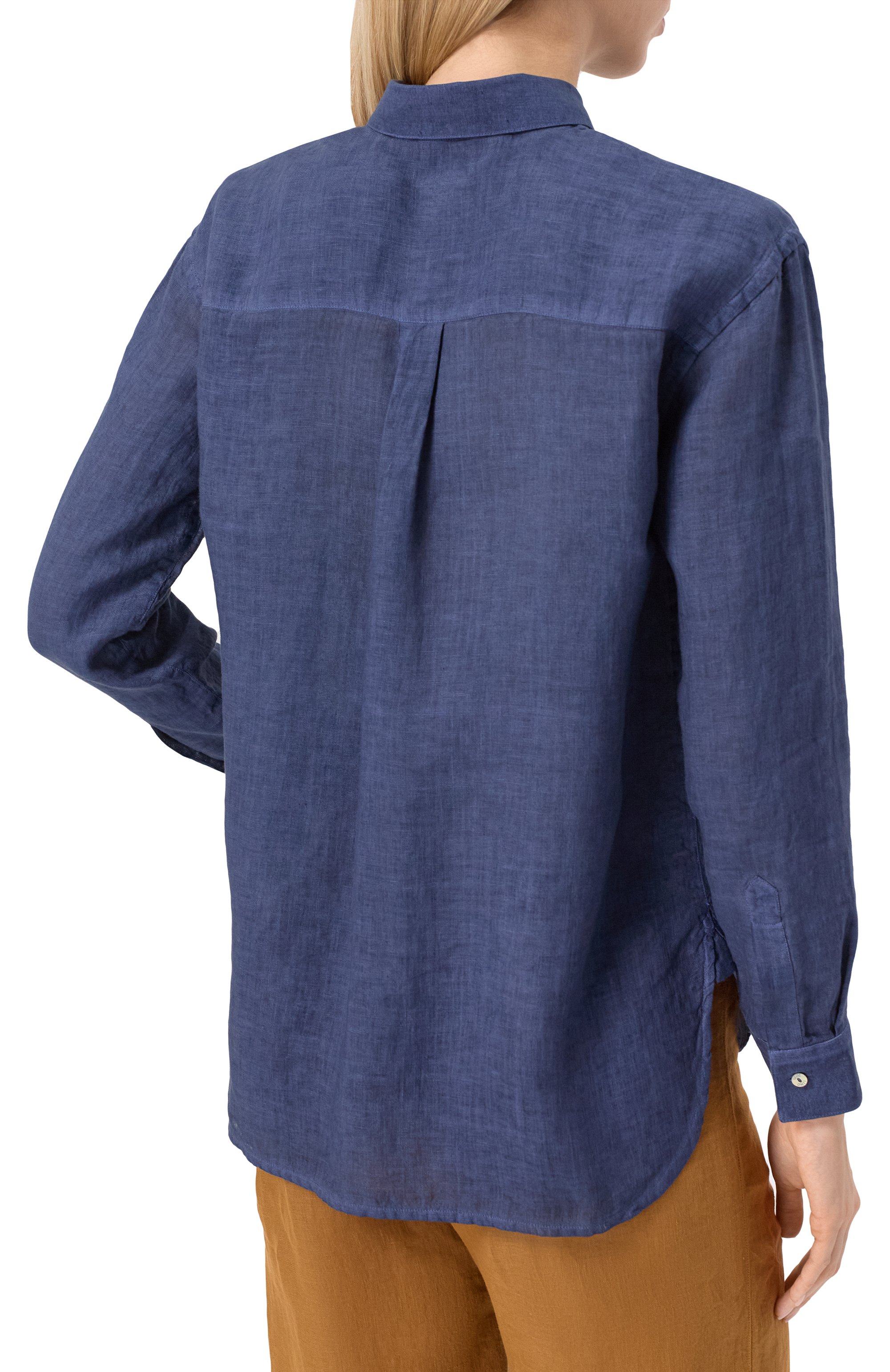 Льняная рубашка 120% LINO, арт. 32ALIW19GE/000B317, фото 4