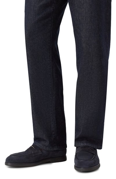 Замшевые лоферы ZILLI, арт. H0147AM1190VZTP02, фото 3