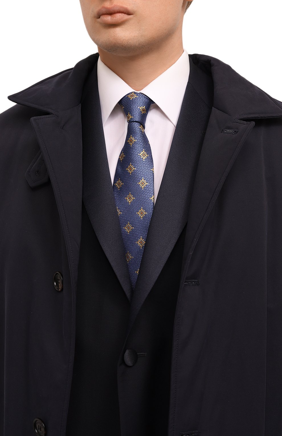 Шелковый галстук CANALI, арт. 18/HJ04005, фото 2