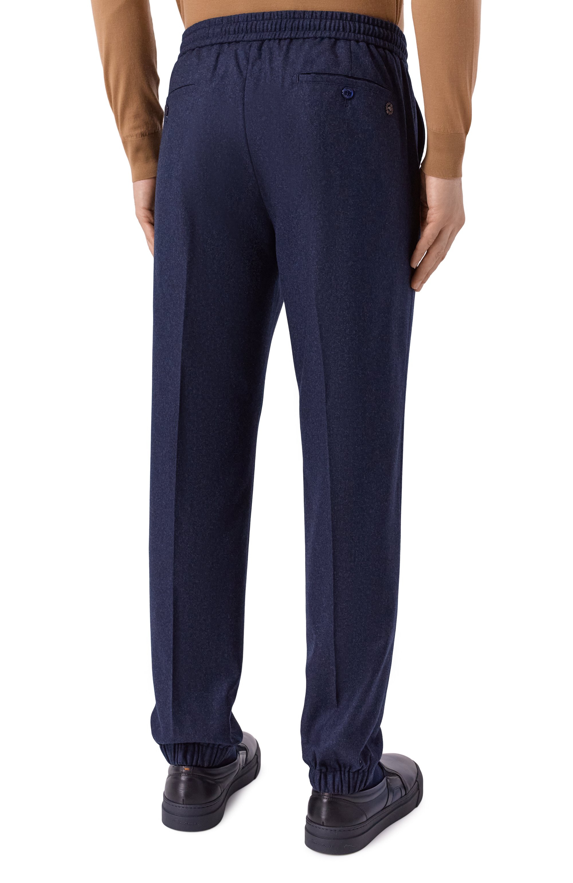 Джоггеры из шерсти и кашемира STEFANO RICCI, арт. M1T5300530/WC000P, фото 4