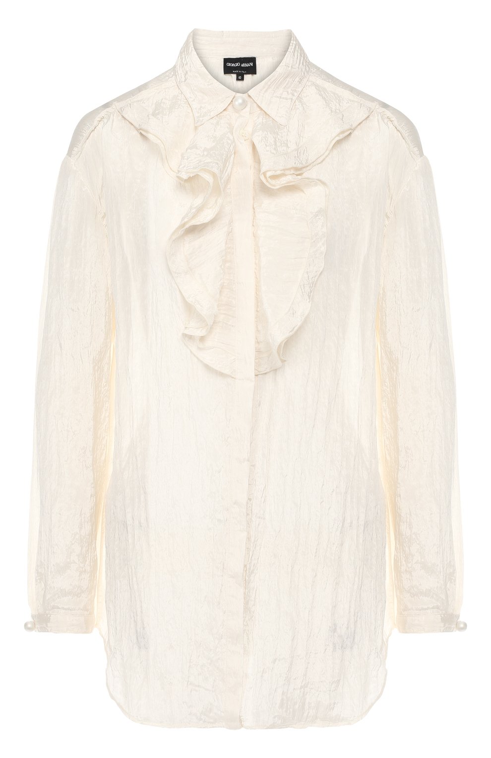Блузка с жабо GIORGIO ARMANI, арт. 9SHCCZ16/TZ297, фото 1
