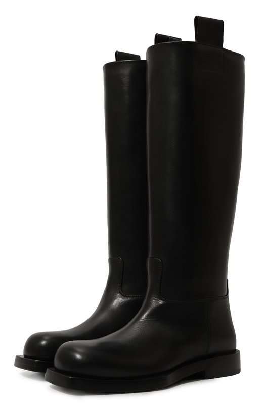 Кожаные сапоги Mattia Capezzani M2431/VITELL0 Чёрный M2431/VITELL0