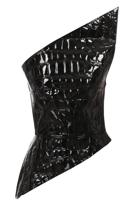 Женский кожаный топ DAVID KOMA, арт. PF25DK19T