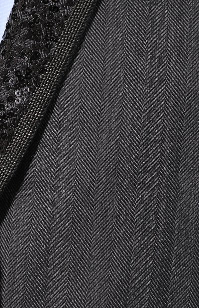 Жилет из смеси хлопка и льна BRUNELLO CUCINELLI, арт. MF5788171, фото 5