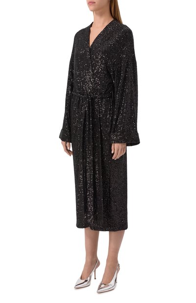 Платье-халат с отделкой пайетками PERVERT, арт. PE25/DR02/60-92-32, фото 3