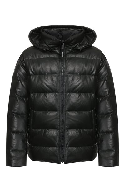 Кожаный пуховик YVES SALOMON, арт. 20WHV21070D0CU, фото 1