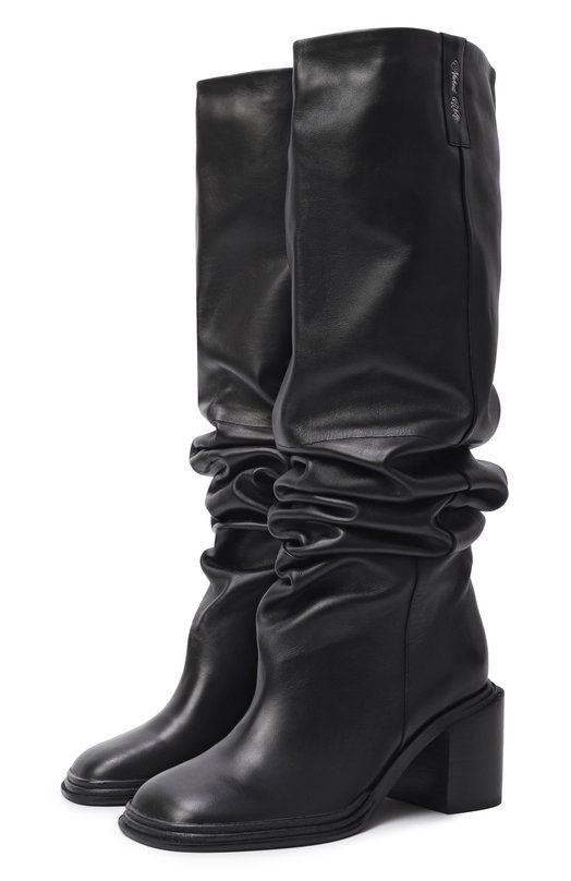 Кожаные сапоги Nature Naked Wolfe NATURE/NAPPA PRINCE Чёрный NATURE/NAPPA PRINCE