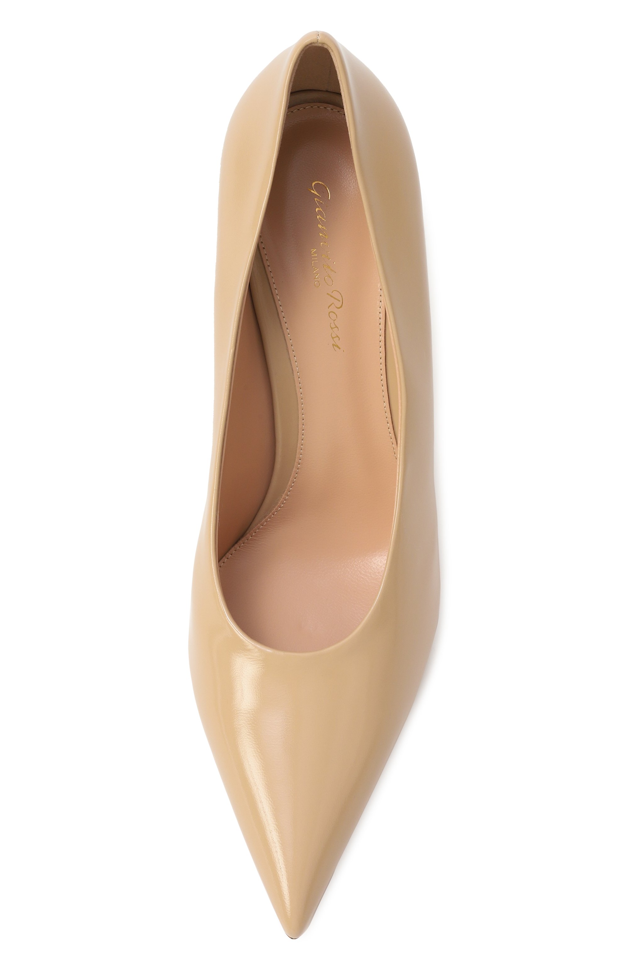 Лакированные туфли robbie 85 GIANVITO ROSSI, арт. G22277.85RIC.NUISAND, фото 6