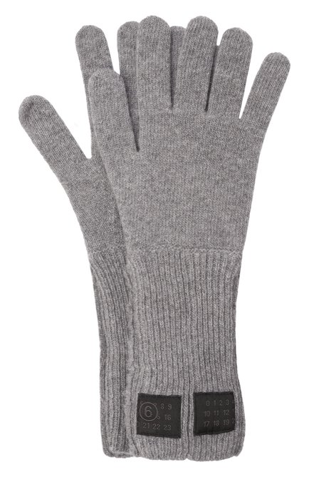 Женские шерстяные перчатки MM6, арт. S62TS0078/M13198