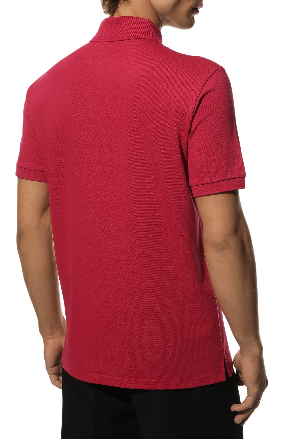 Хлопковое поло BOSS, арт. 50468301, фото 4