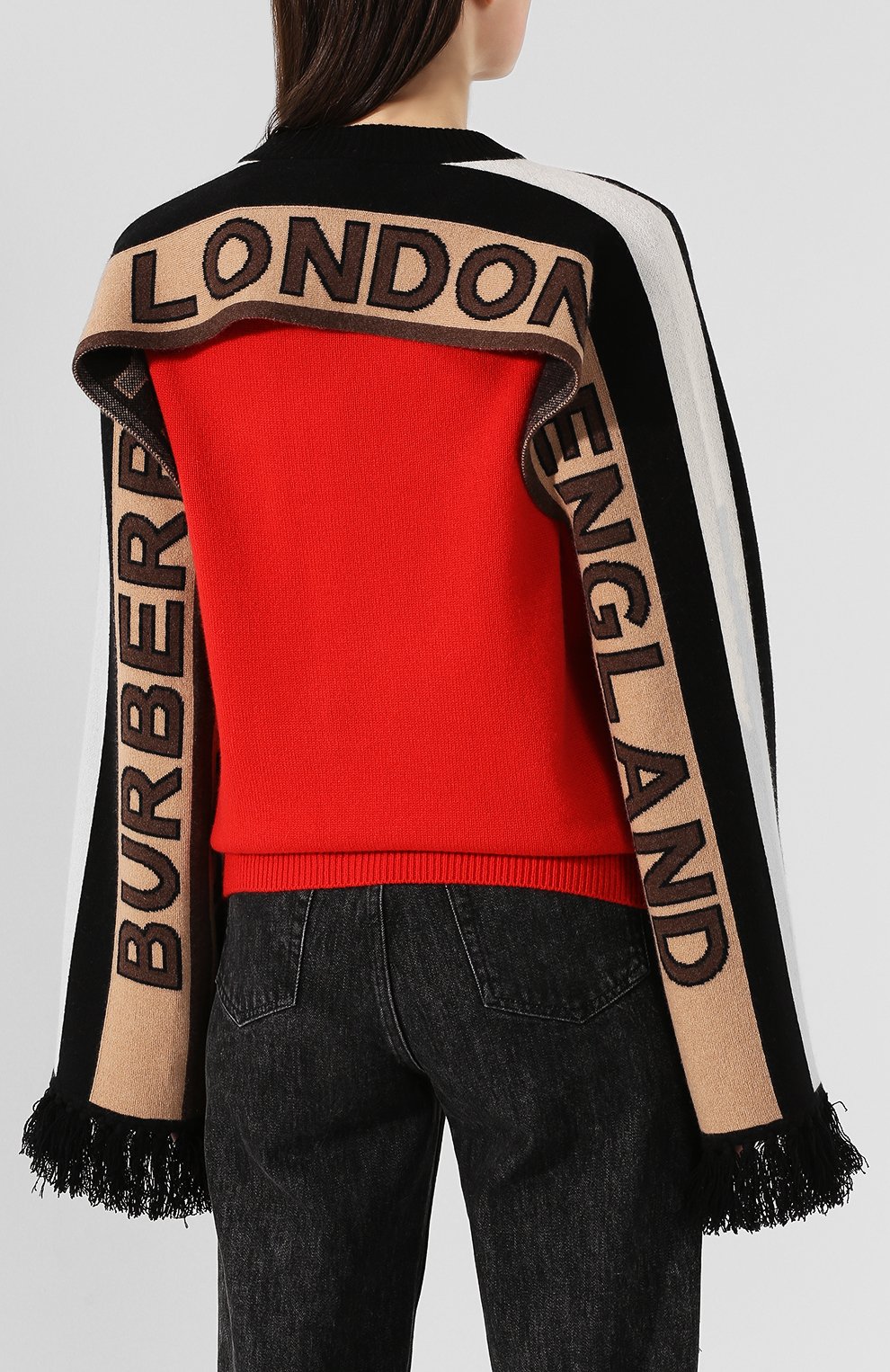 Кашемировая накидка BURBERRY, арт. 8025620, фото 4