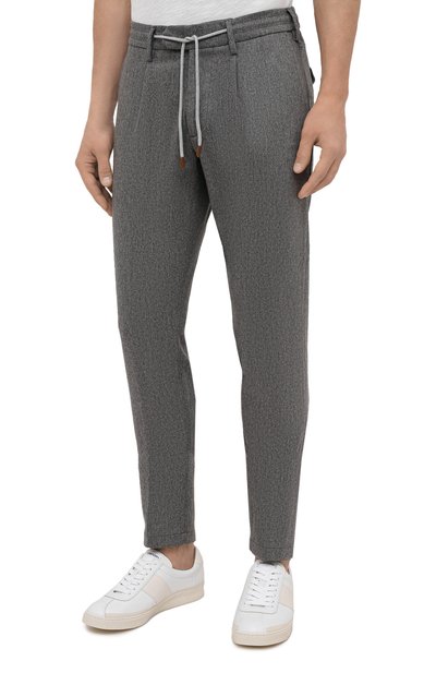 Брюки из шерсти и кашемира ELEVENTY PLATINUM, арт. D75PANB21 TES0D037, фото 3