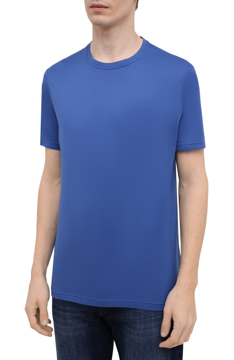 Футболка из хлопка и кашемира KITON, арт. UMK0029, фото 3