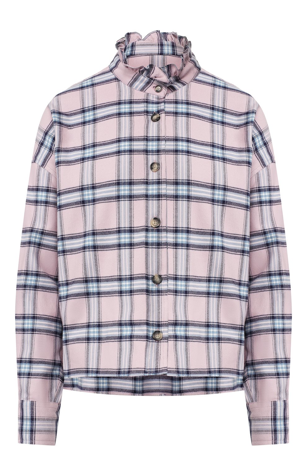 Хлопковая рубашка ISABEL MARANT ETOILE, арт. CH0544-19A029E/ILARIA, фото 1