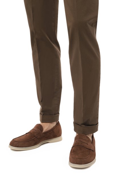 Замшевые пенни-лоферы W.GIBBS, арт. 1078023, фото 3