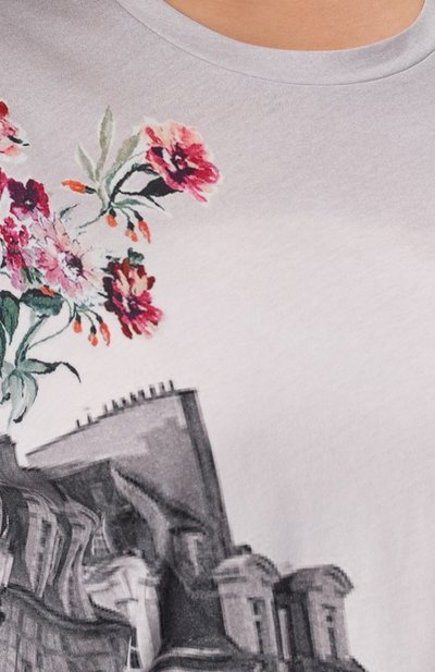 Хлопковая футболка MARINA RINALDI, арт. DIV0, фото 5