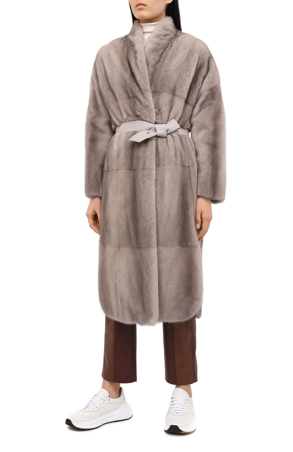 Шуба из норки LORO PIANA, арт. FAI2019, фото 3