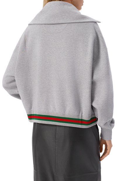 Хлопковый свитшот GUCCI, арт. 794632/XJG08, фото 4