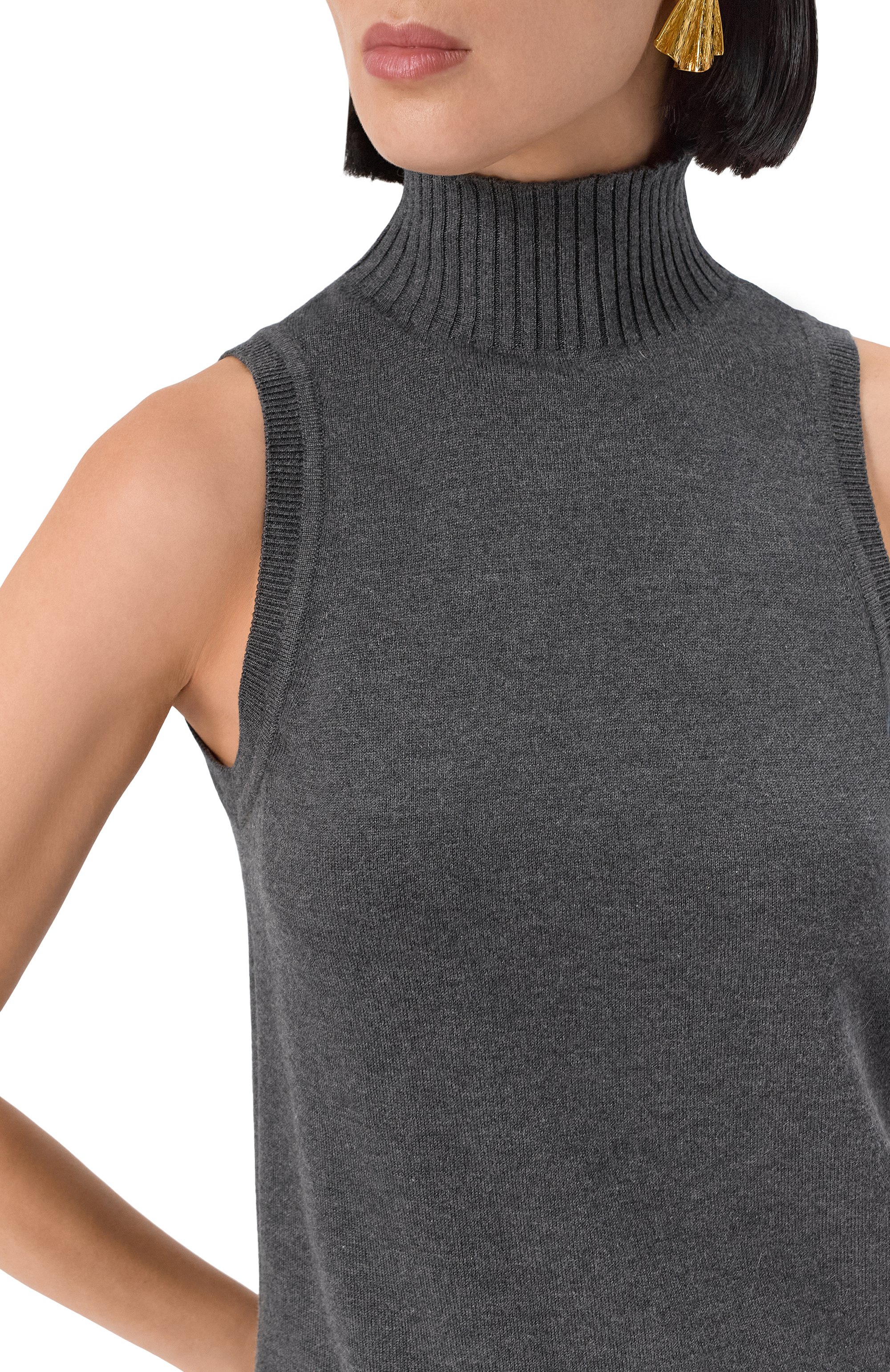 Топ из шелка и кашемира FREEAGE, арт. W26.SW034.6030.991, фото 5