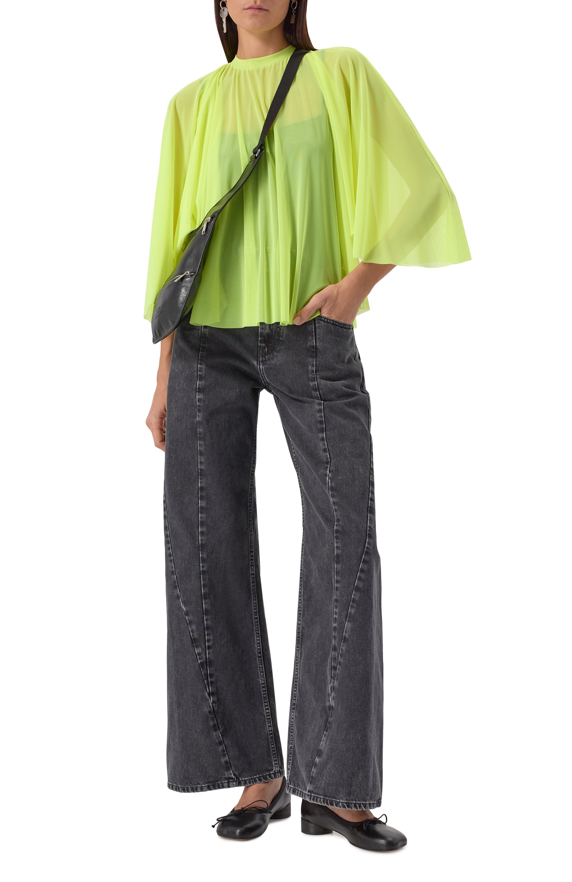 Блузка MM6, арт. S62NH0038/S24423, фото 2