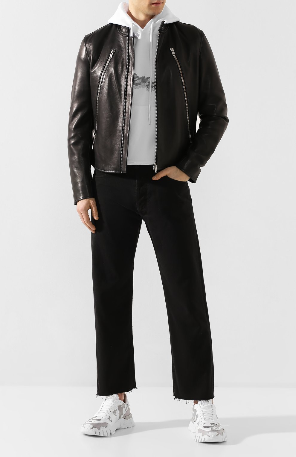 Кожаная куртка MAISON MARGIELA, арт. S50AM0466/SY1460, фото 2