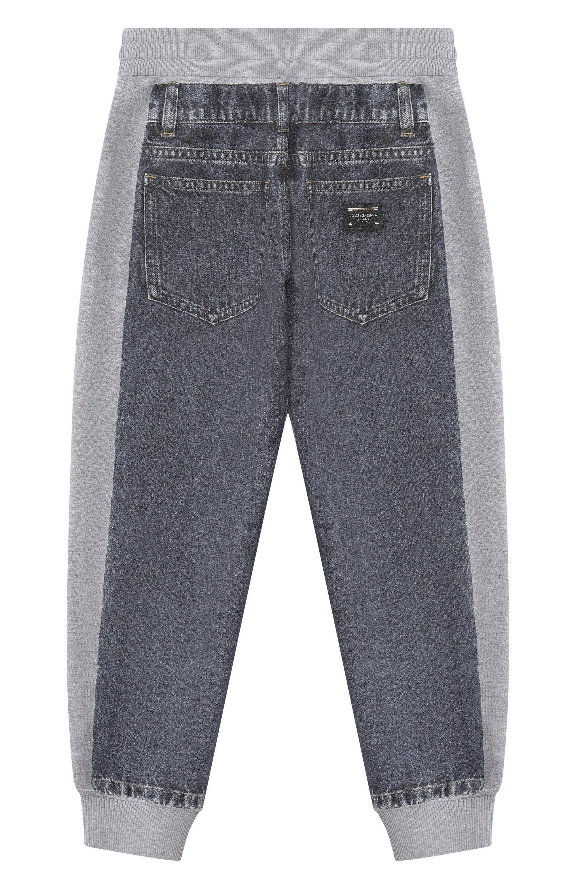 Хлопковые джоггеры DOLCE & GABBANA, арт. L4JPIN/G7PVD, фото 2