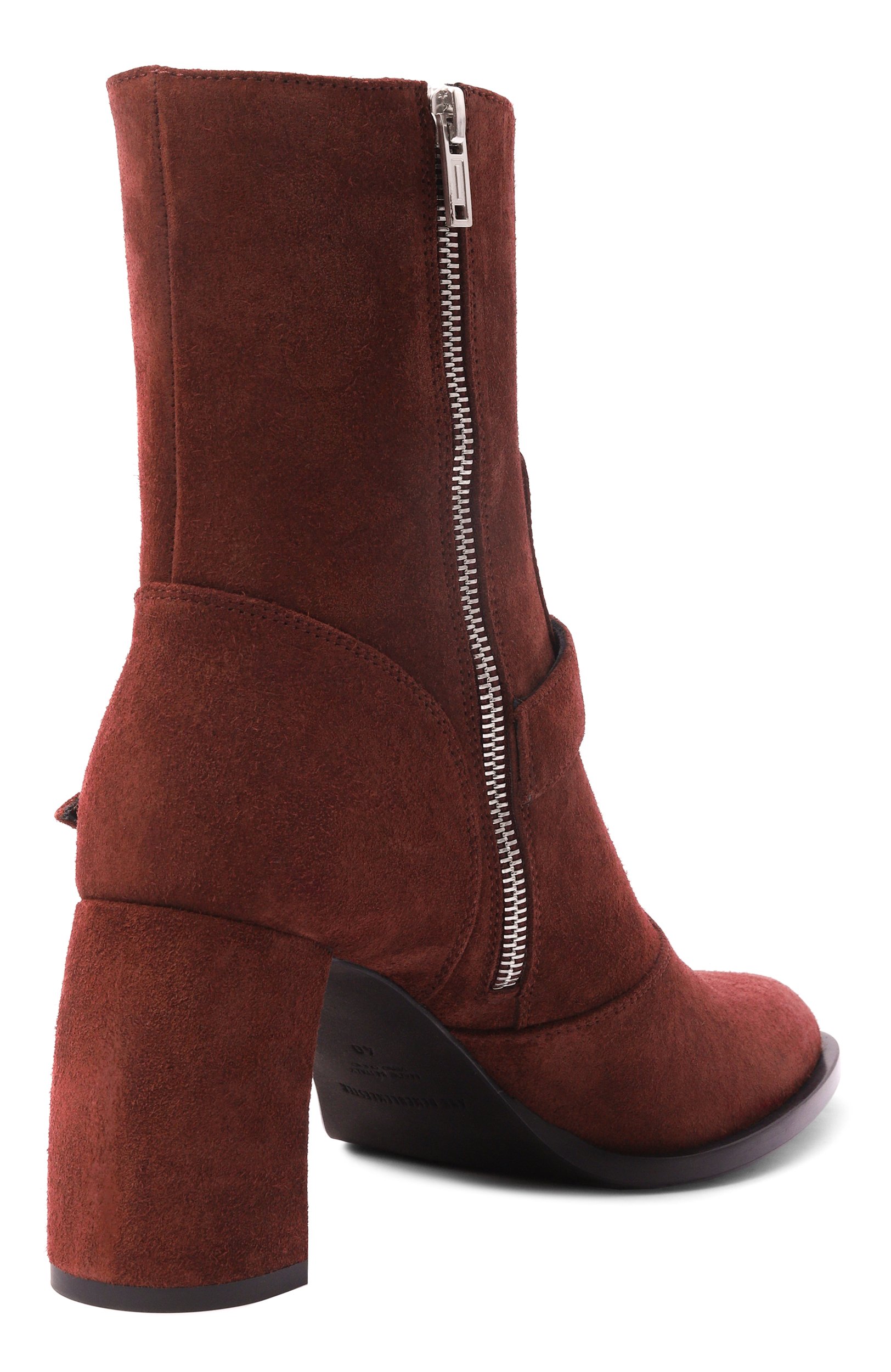 Замшевые ботильоны ANN DEMEULEMEESTER, арт. B0014400/LT204, фото 5