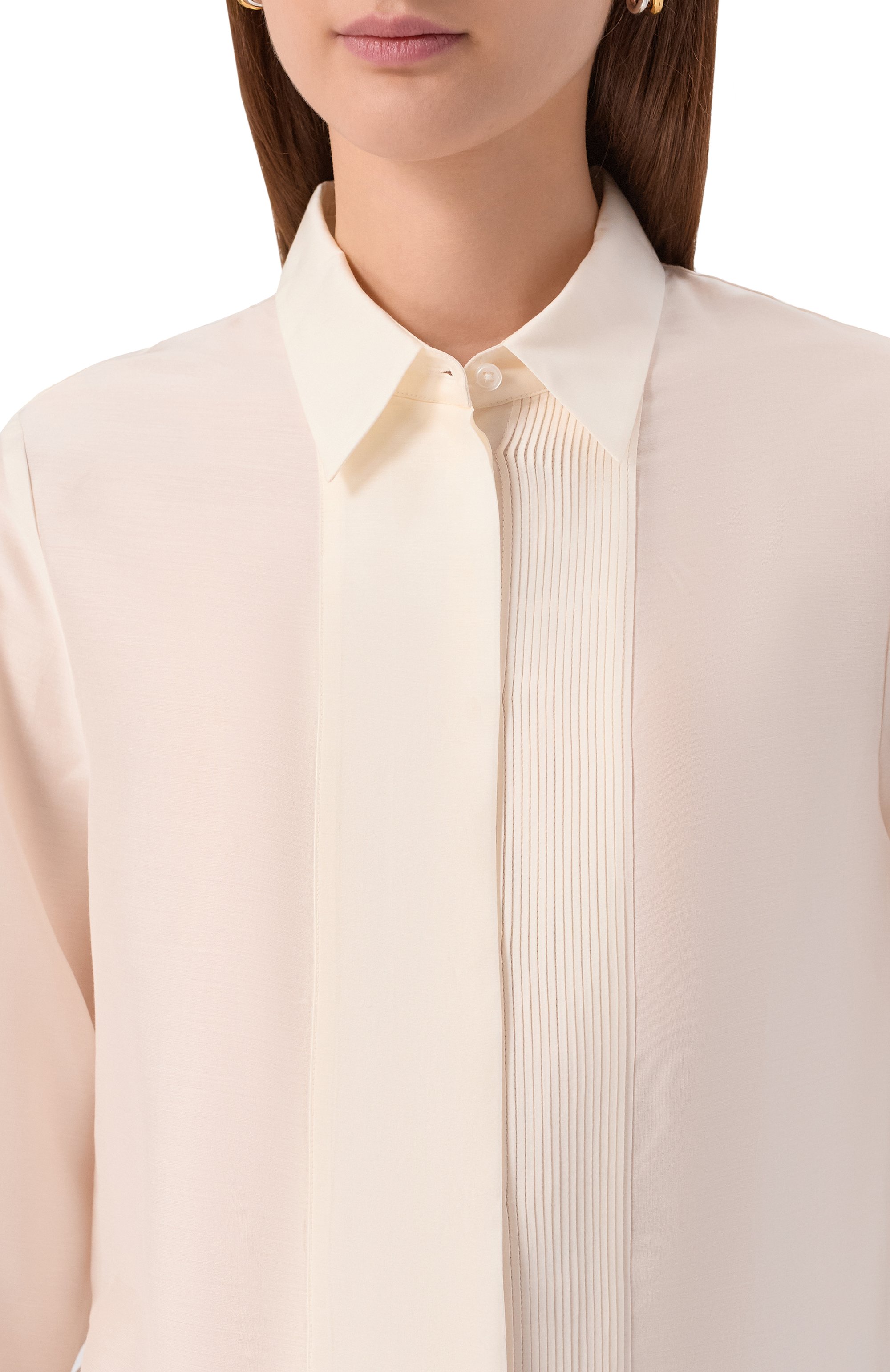 Рубашка из лиоцелла и шелка BOSS, арт. 50548399, фото 5