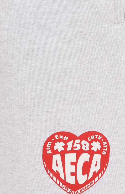 Хлопковые шорты AECA WHITE AWCMSSBDBSSOV002C0.LIGHT GREY (XL) Серый  AWCMSSBDBSSOV002C0.LIGHT GREY (XL) Фото 6
