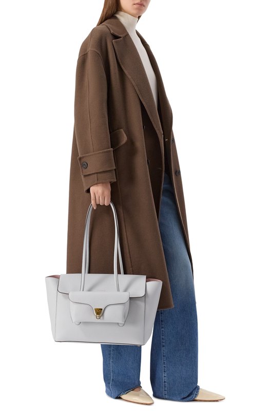 Сумка-тоут Double Beat medium Coccinelle E1 T8A 11 02 01 Серый  E1 T8A 11 02 01 Фото 7