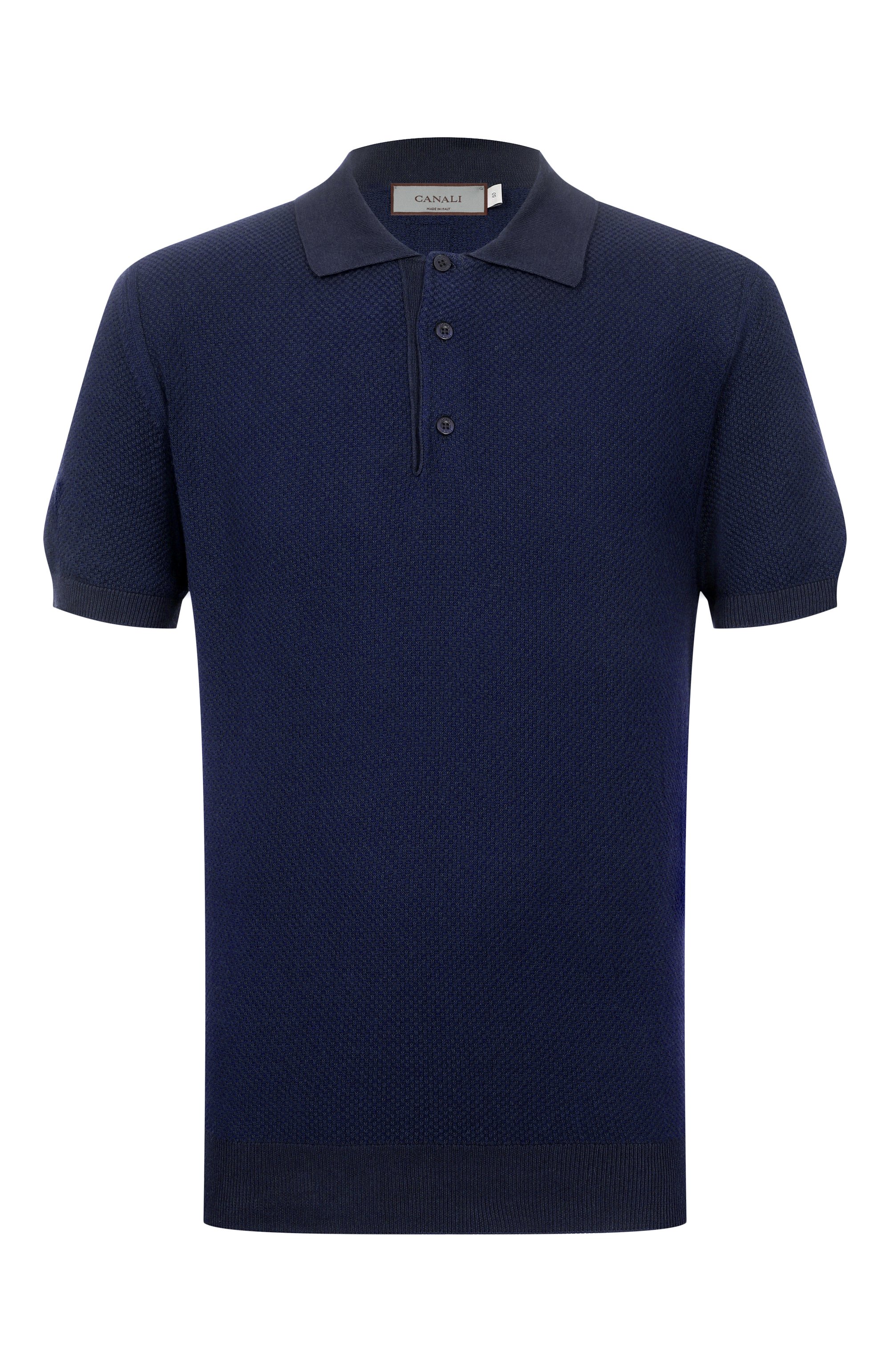 Хлопковое поло CANALI, арт. C0127/MK02461, фото 1