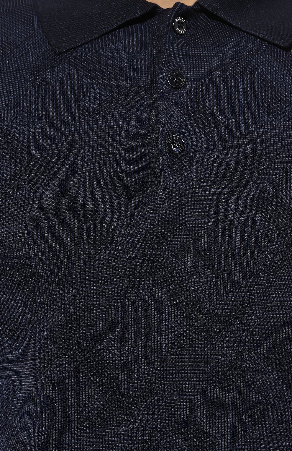 Поло из шерсти и шелка ZILLI, арт. KBP001M0230VRPP00, фото 5