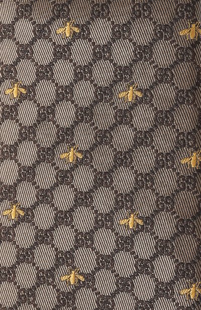 Шелковый галстук GUCCI, арт. 545078 4E002, фото 4