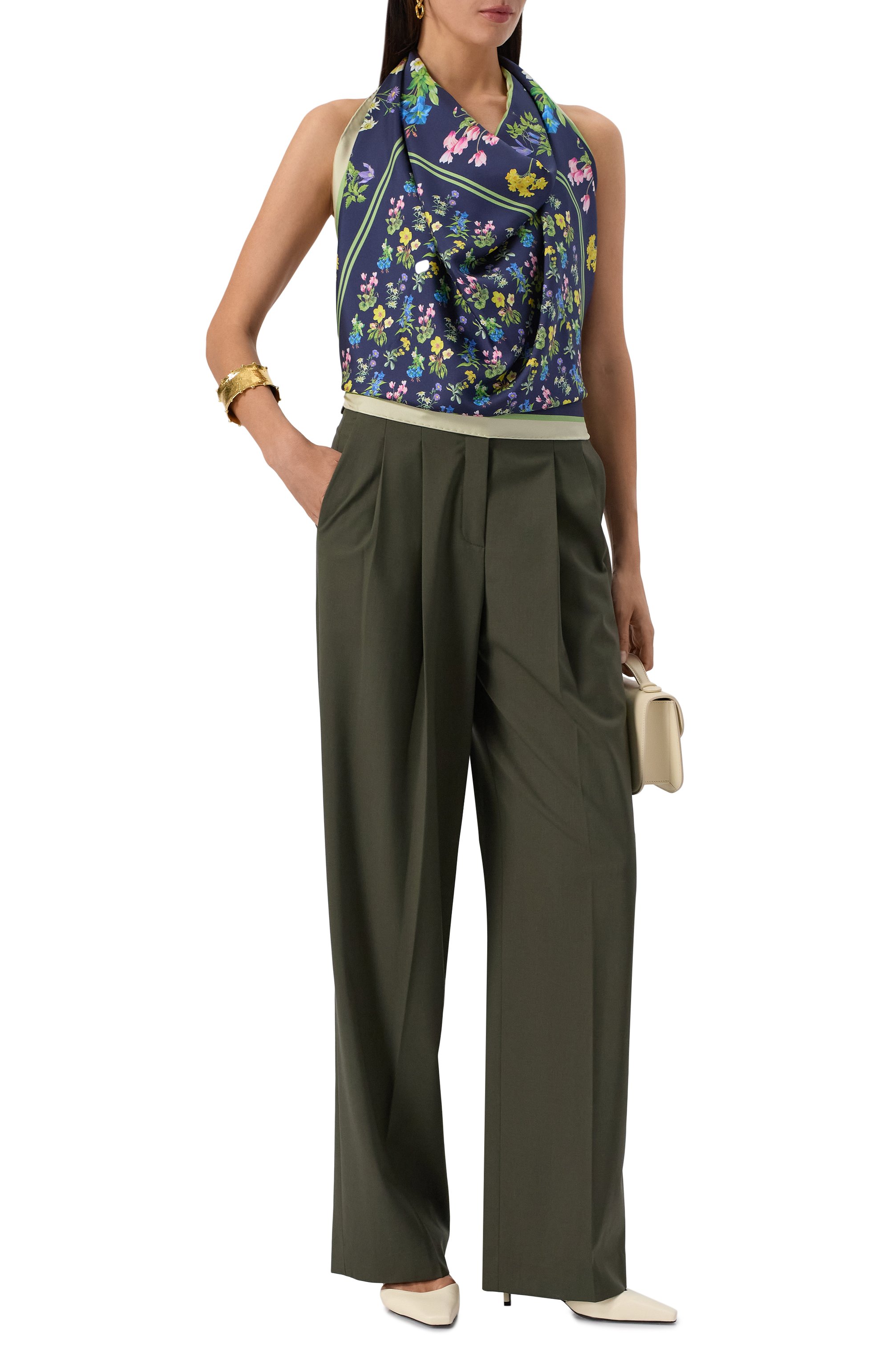 Шелковый платок BALLY, арт. WSC03N/SE151, фото 3