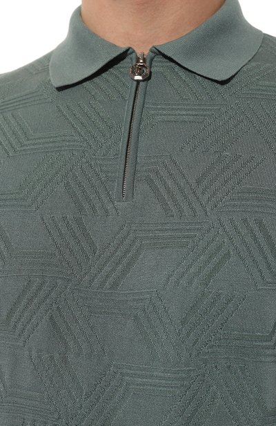 Поло из шелка и хлопка STEFANO RICCI, арт. K818047P31/F23175, фото 5