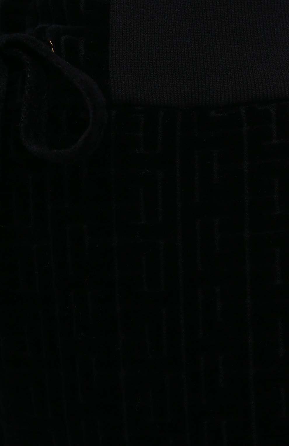 Хлопковые брюки BALMAIN черного цвета по цене 94750 руб., арт. VF20B010/B090, фото 5 Хлопковые брюки BALMAIN, арт. VF20B010/B090, фото 5
