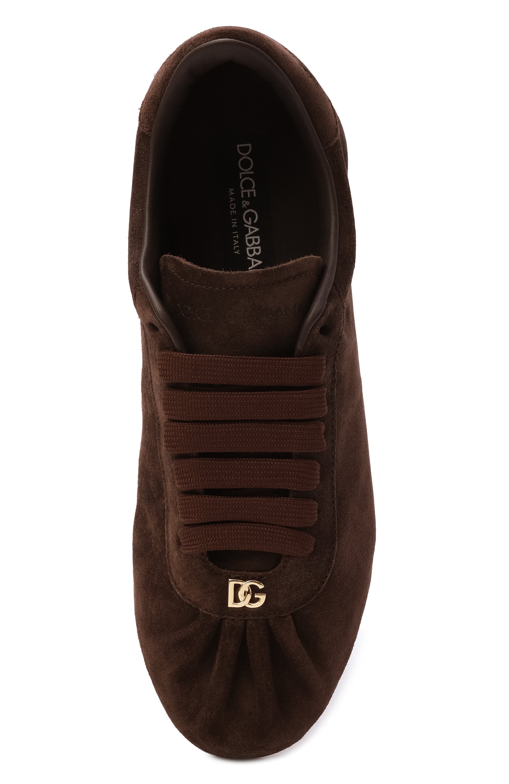 Замшевые кеды soft ballet DOLCE & GABBANA, арт. CK2485/A0581, фото 6