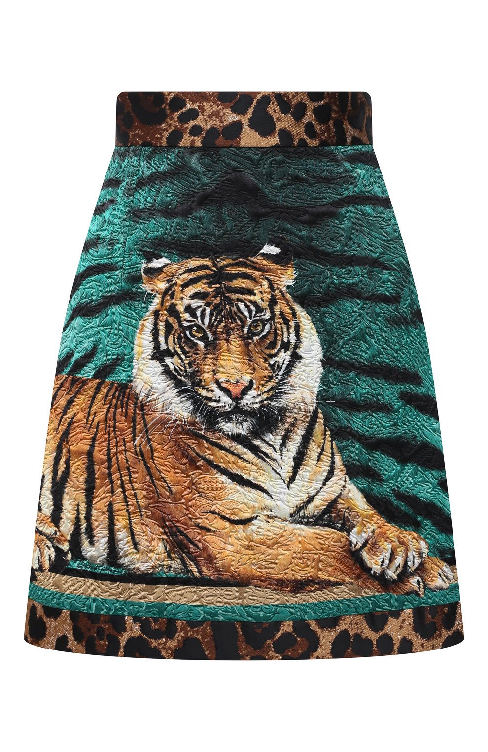 Юбка из вискозы и хлопка DOLCE & GABBANA, арт. I4J34W/GDATE, фото 1