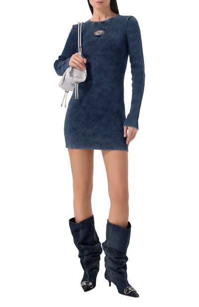 Текстильные сапоги d-venus slouchy DIESEL, арт. Y03765/P8093, фото 3