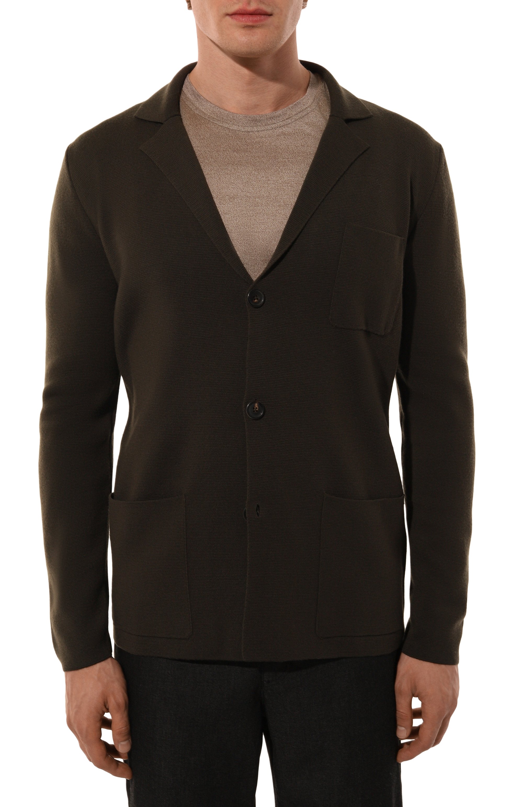 Шерстяной пиджак CORNELIANI, арт. 94M586-9425164, фото 4