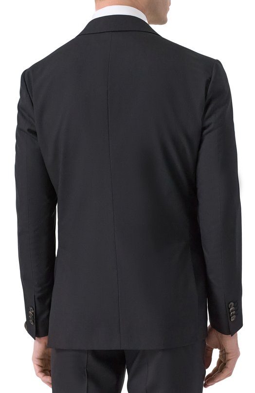 Шерстяной костюм Corneliani 256005-2518414_SET Чёрный  256005-2518414_SET Фото 5