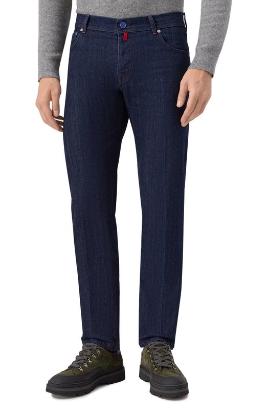 Джинсы Kiton UPNJSK0113H04 Синий  UPNJSK0113H04 Фото 3