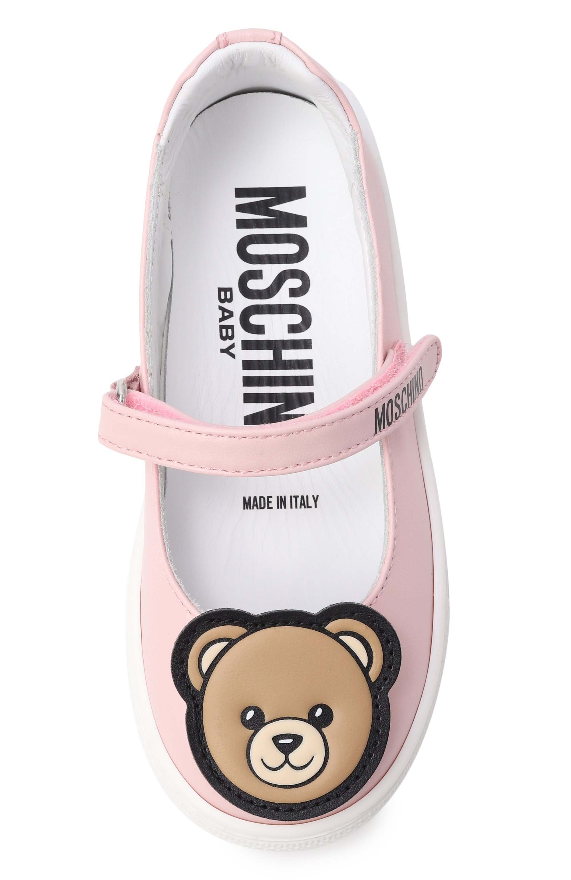 Кожаные балетки MOSCHINO, арт. 82947/VAR2, фото 4