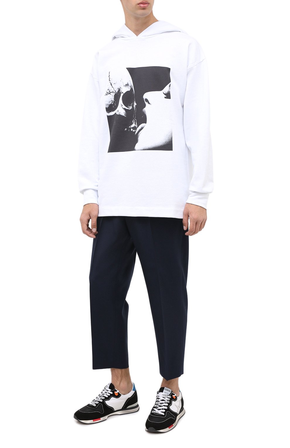 Хлопковое худи BISIBIGLIO, арт. LU DEATH KISS, фото 2