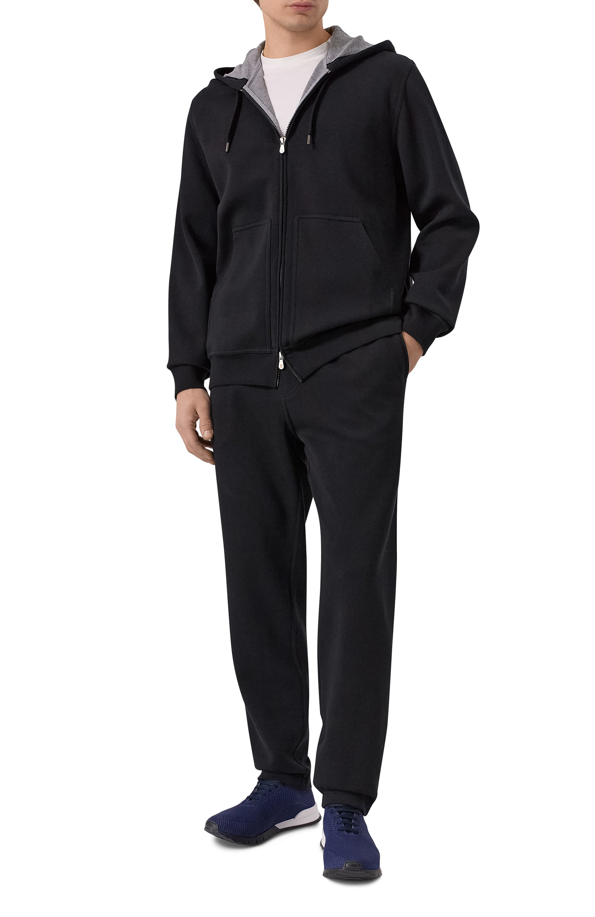 Текстильные кроссовки KITON, арт. USSFITSN0080902, фото 2