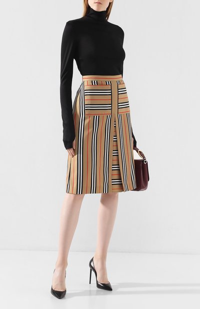 Шелковая водолазка BURBERRY, арт. 8018957, фото 2